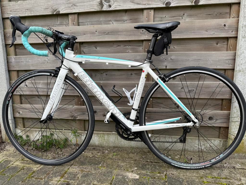 Bianchi DamaBianca, Gebruikt, Aluminium, 49 tot 53 cm, Overige maten