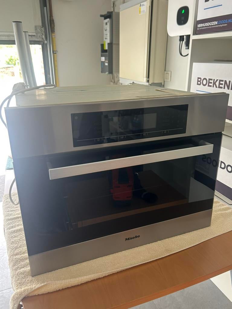 Miele DGC 5085 XL combi stoomoven, Electroménager, Fours, Utilisé, Encastré, 45 à 60 cm, 45 à 60 cm, Air chaud, Vapeur, Enlèvement