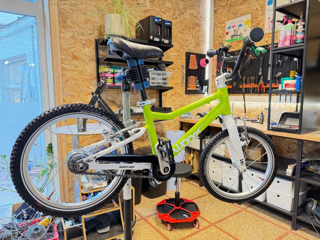 Vélo enfant - Woom 3 (16 pouces) - vitesses Automagic, Vélos & Vélomoteurs, Enlèvement, Comme neuf, 16 à 20 pouces, Woom