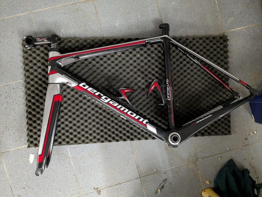 Cadre Bergamont Prime LTD 2014 t53, Vélos & Vélomoteurs, Vélos Pièces, Enlèvement, Neuf, Cadre