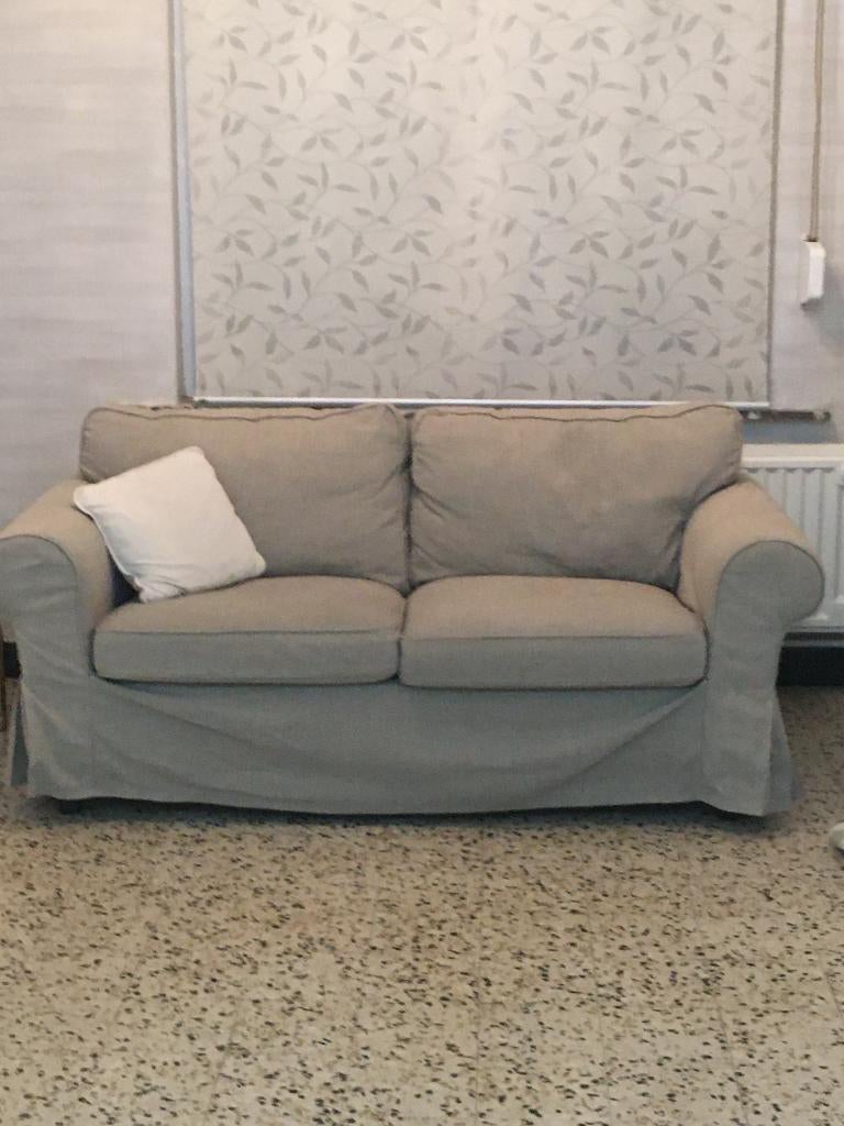 Ektorp Ikea tweezit zetel, Huis en Inrichting, Ophalen, 150 tot 200 cm, Tweepersoons, Zo goed als nieuw