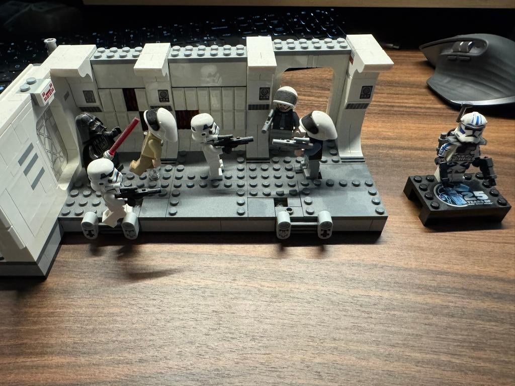 LEGO Star Wars 75387 – Aan boord van de Tantive IV, Ophalen, Zo goed als nieuw, Complete set, Lego