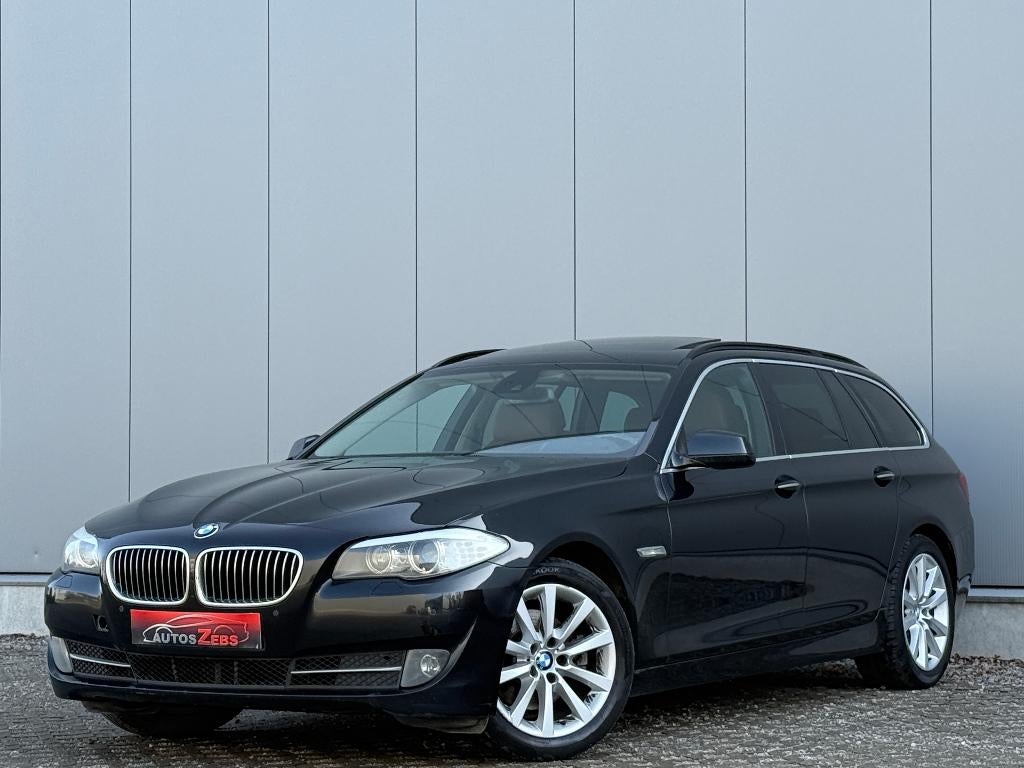 Bmw 520dA Break BTW/VAT/TVA HeadUp Pano Xenon LijnASS Memory, Automaat, Euro 5, Achterwielaandrijving, 135 kW