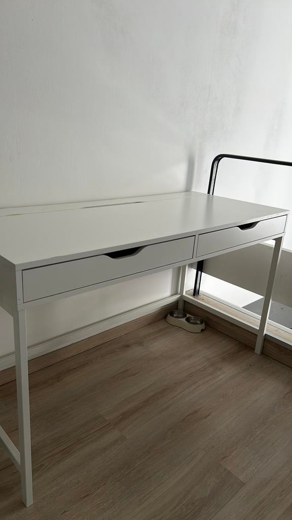 Witte ikea bureau, Maison & Meubles, Bureaux, Enlèvement, Comme neuf