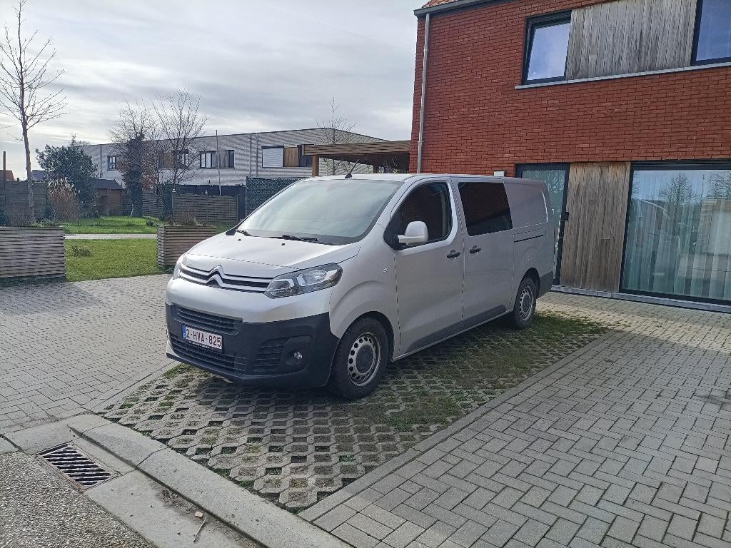 Citroën Jumpy à cabine double L3 120000 km 2.0 HDI 150 CV, Argent ou Gris, 6 portes, Entreprise, Boîte manuelle