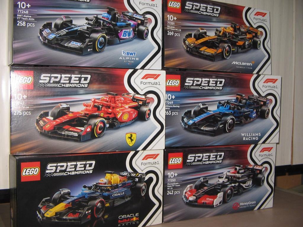 lot van 6 nieuwe lego speed dozen, Hobby en Vrije tijd, Modelbouw | Auto's en Voertuigen, Ophalen of Verzenden, Nieuw, Auto, Overige merken