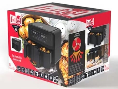 FRITEL AIRFRYER SNAPSTIC 8180 DUO (NEUF !), Enlèvement, Neuf, Friteuse à air, 1500 grammes ou plus