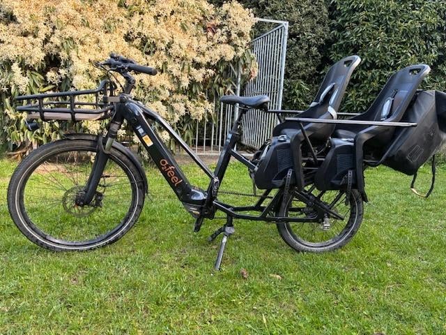 O2 feel cargobike in goede staat met kinderzitjes, Enlèvement, Utilisé, Autres marques