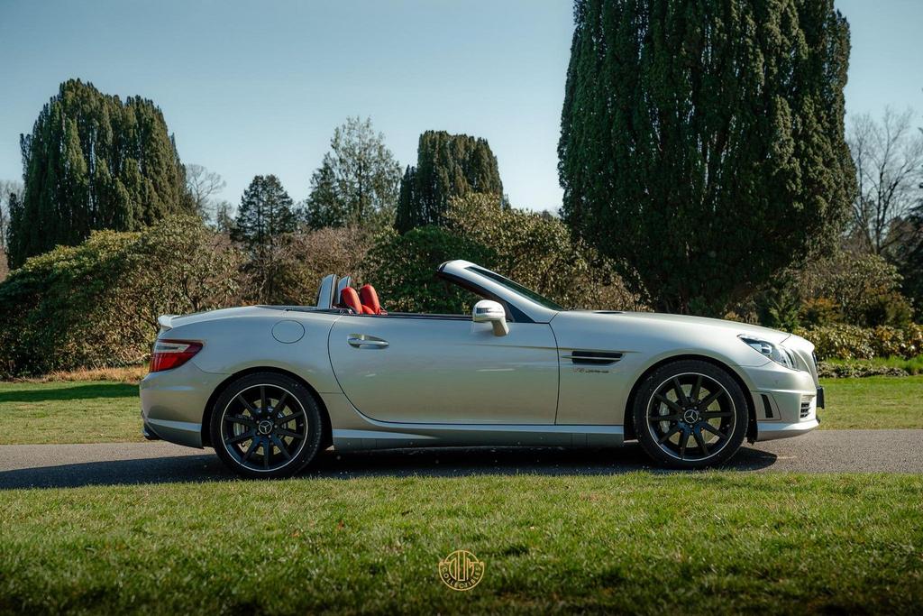 Mercedes-Benz SLK 55 AMG, Auto's, Mercedes-Benz, Automaat, Cabriolet, Elektrische ramen, SLK