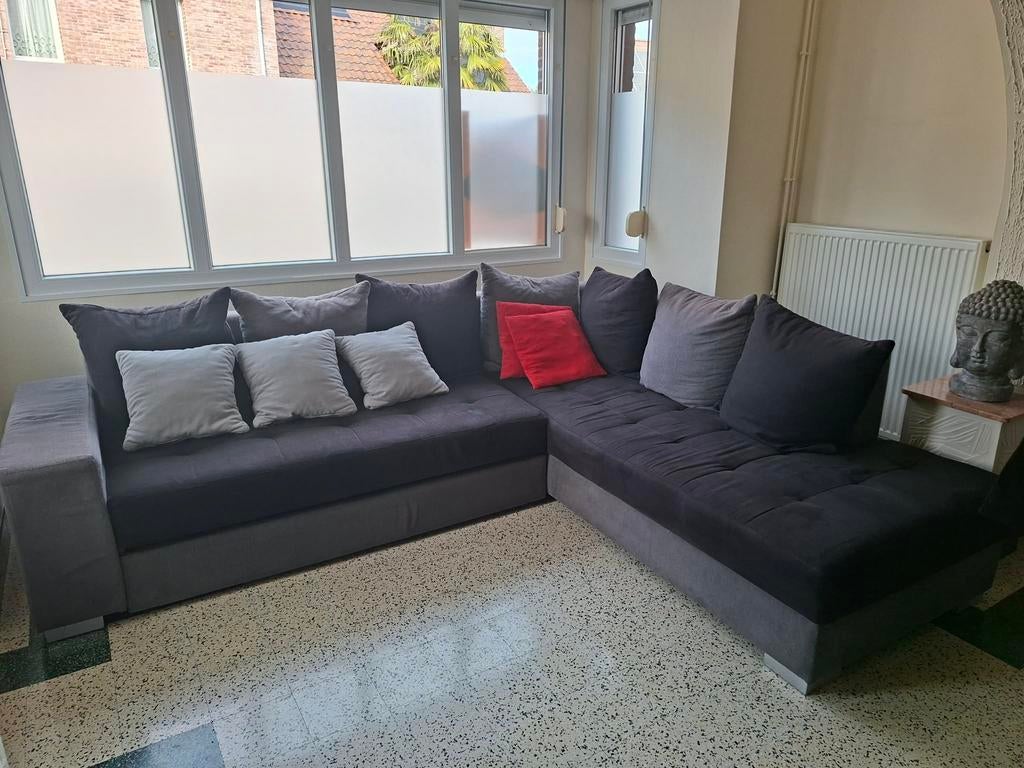 salon à vendre, Maison & Meubles, Canapés | Coins salons complets, Enlèvement ou Envoi, Neuf, Tissus, .