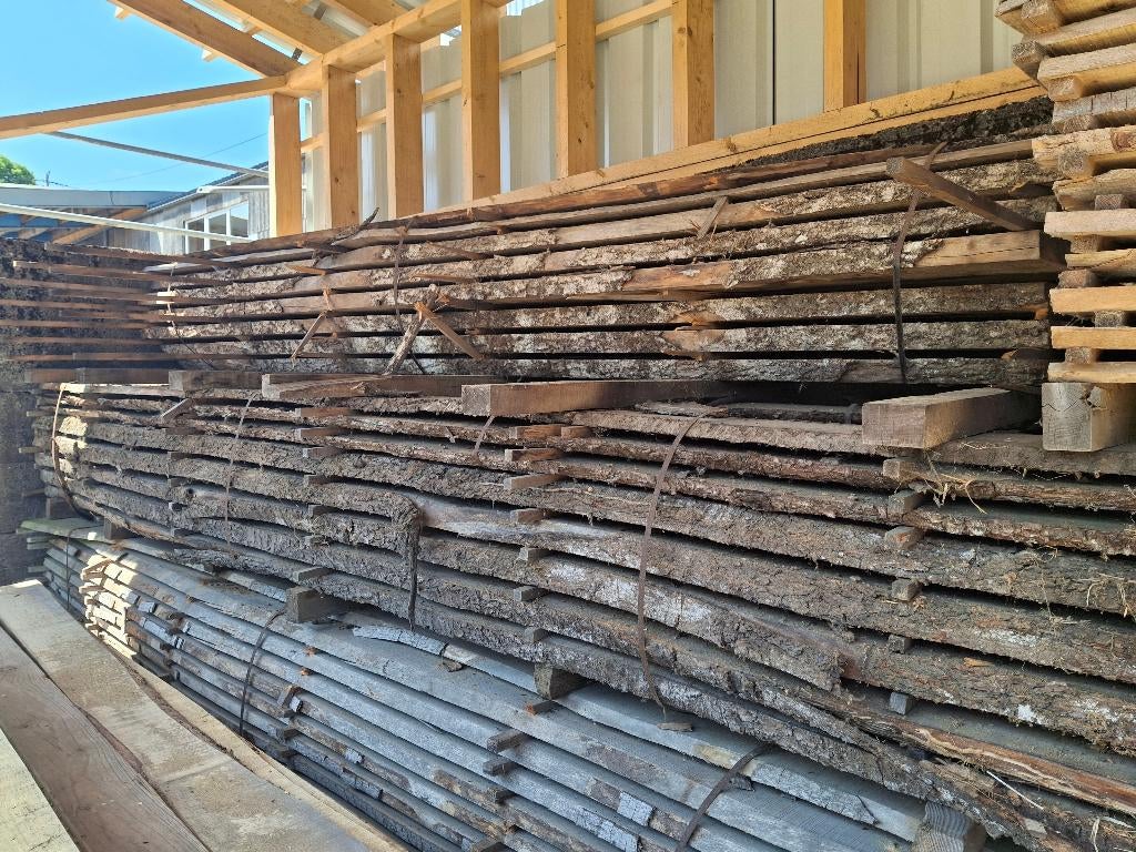 Vente des plots en bois (hêtre et merise), Bricolage & Construction, Planche, 300 cm ou plus, Comme neuf, Enlèvement