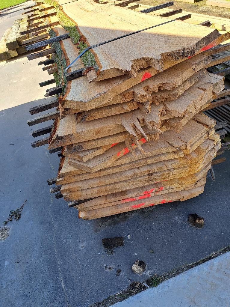 beuken 35mm dik lang 4,60m 2 stammen van ongeveer, Enlèvement, Neuf