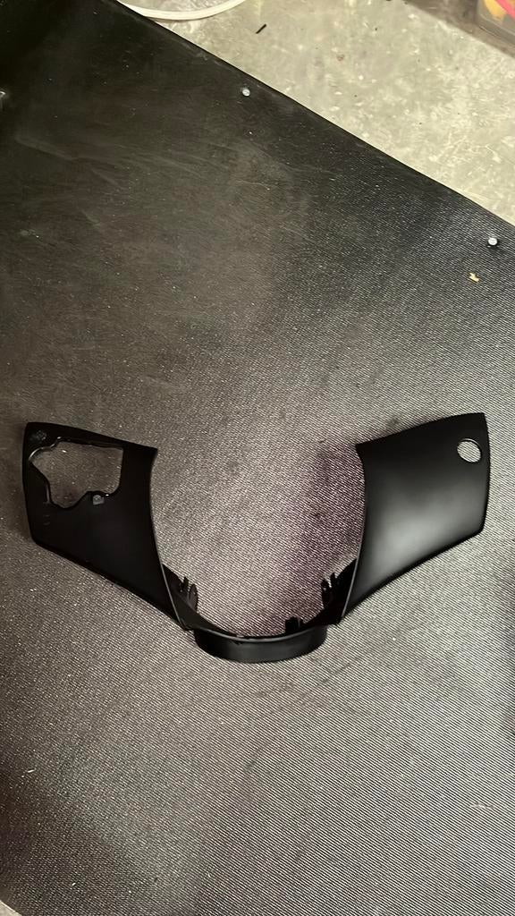 Originele zip 2000 kappenset glans/ mat zwart, Fietsen en Brommers, Brommeronderdelen | Algemeen, Ophalen, Zo goed als nieuw, Kap