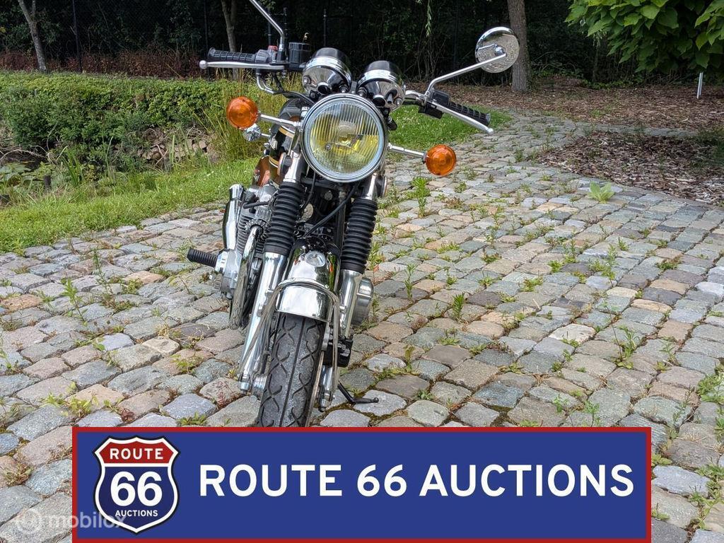 Honda CB500 K2 | 1976 | Route 66 Auctions, Auto's, Oldtimers, Honda, Zwart, Bedrijf, Handgeschakeld