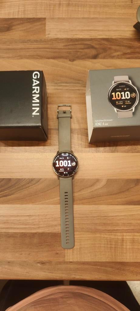 Montre garmin venu 4, Enlèvement, État