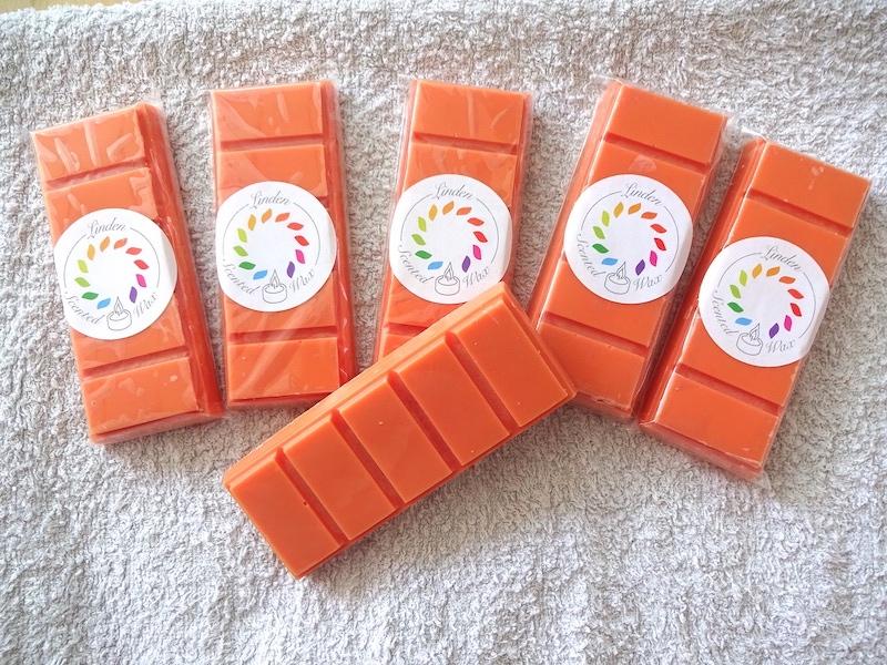 Snapbars Snapbar Wax melts Waxmelt geur PEACHY / PERZIK, Huis en Inrichting, Woonaccessoires | Kandelaars en Kaarsen, Nieuw, Kaars