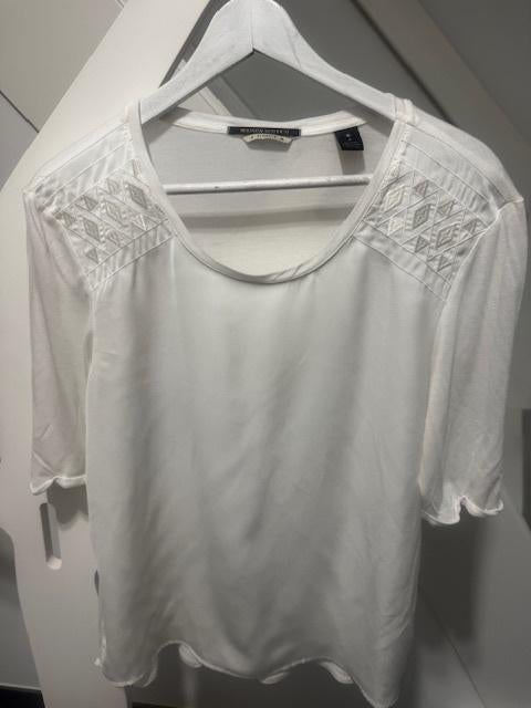 magnifique chemisier blanc Maison Scotch taille 3, Maison scotch, Enlèvement ou Envoi, Comme neuf