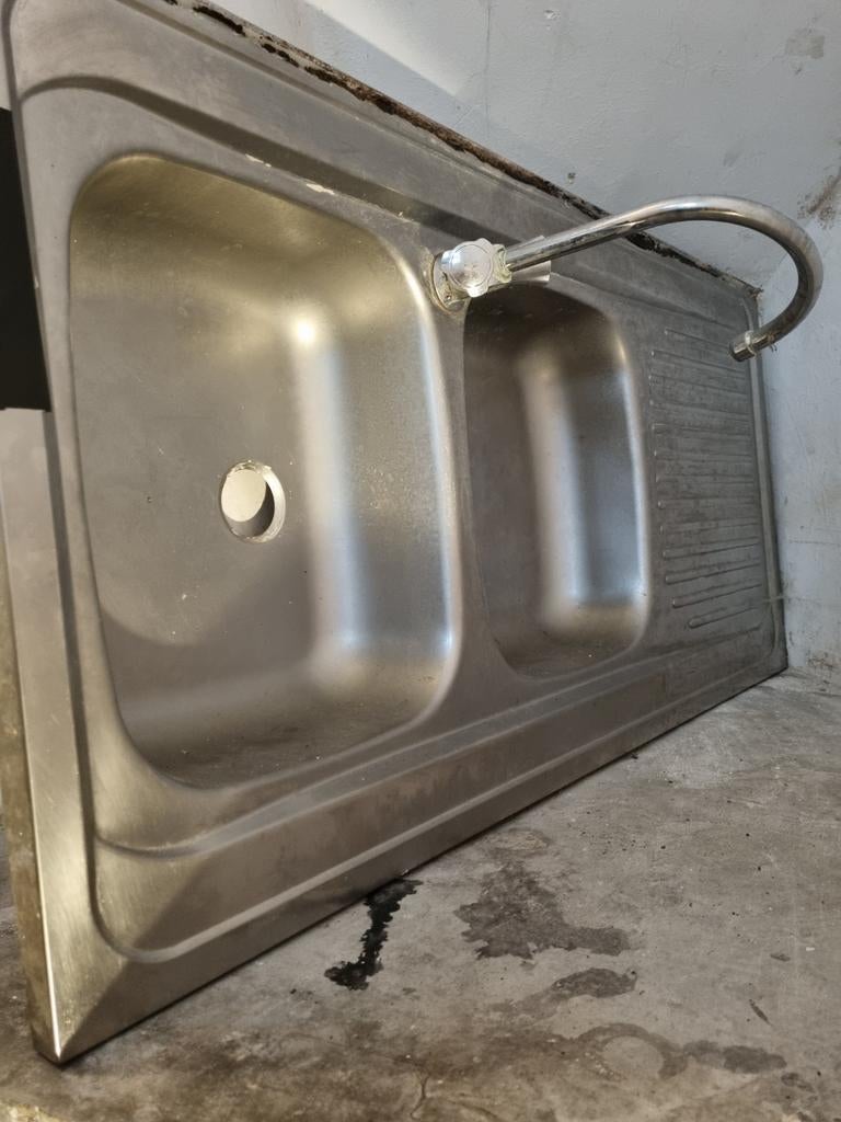 Evier en inox, Maison & Meubles