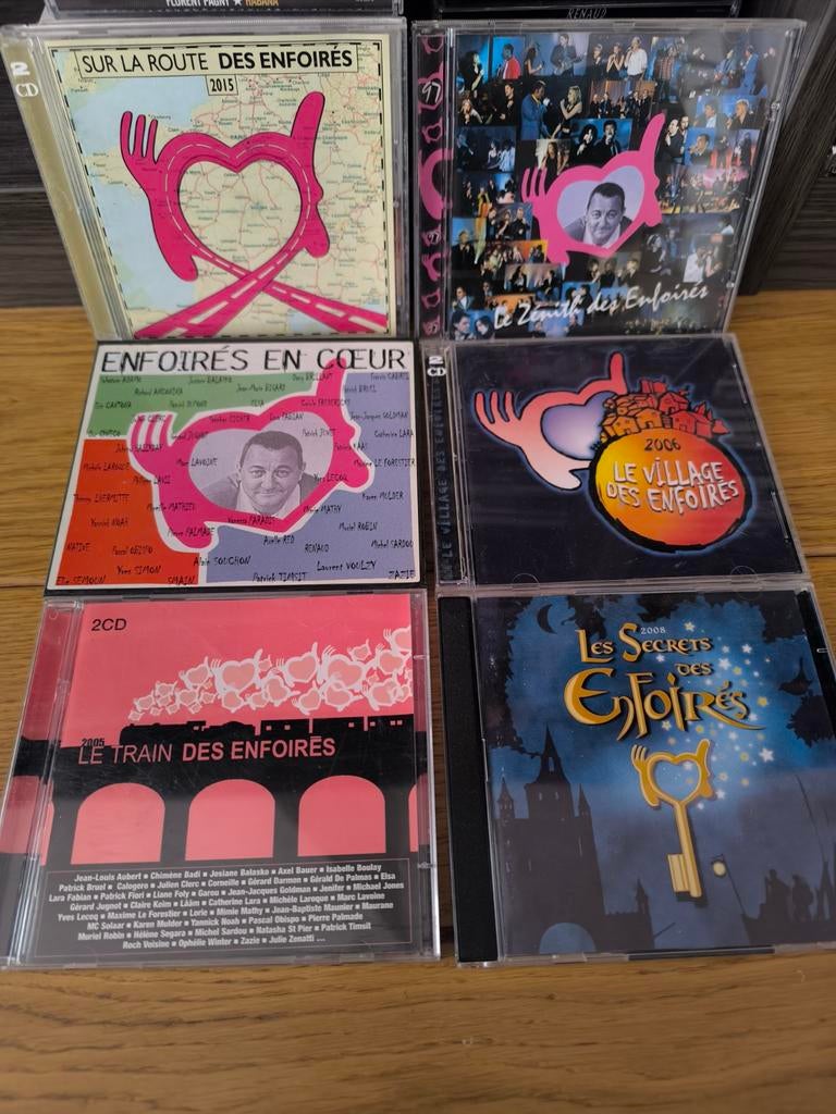 CD Les Enfoirés, CD & DVD, CD | Francophone, Utilisé, Enlèvement ou Envoi