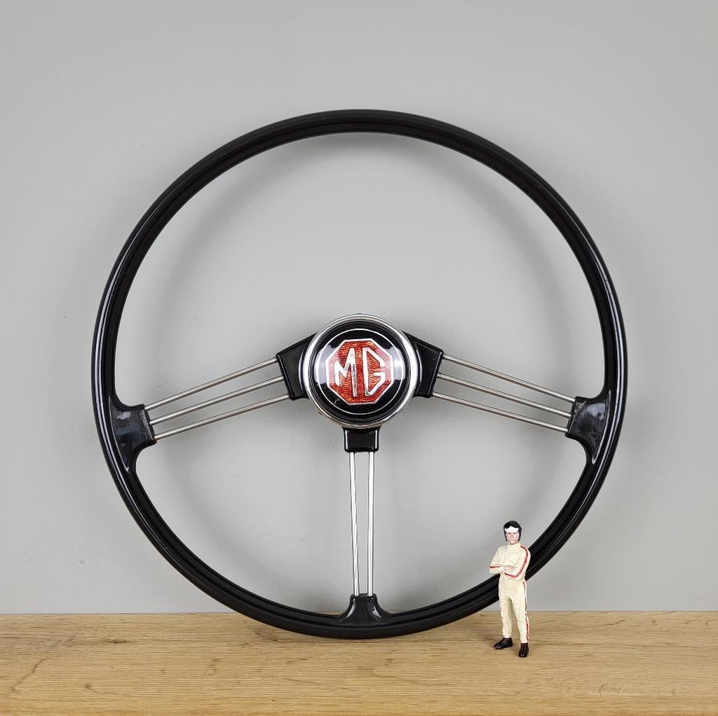 Volant banjo MGB Mk1 (1964) - Classic Steering Wheel Shop, Envoi, Utilisé, MG