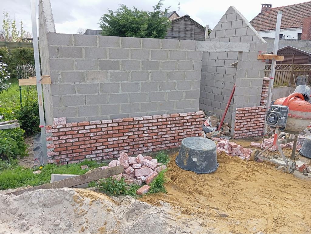 Renovation  palissade, muret , couvre mur ,