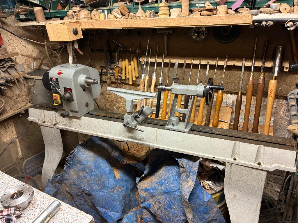 Tour à bois Leman, Enlèvement, Utilisé