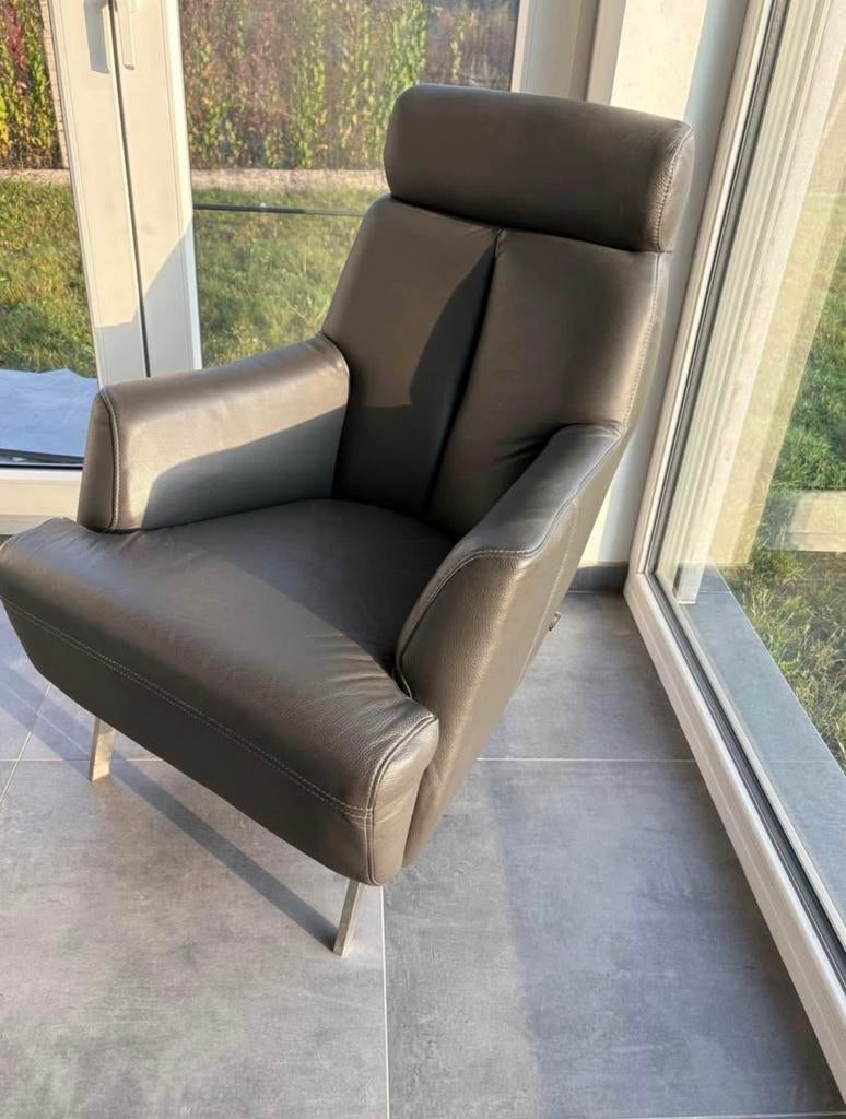 Deux fauteuils cuir Xoon, Enlèvement, Cuir