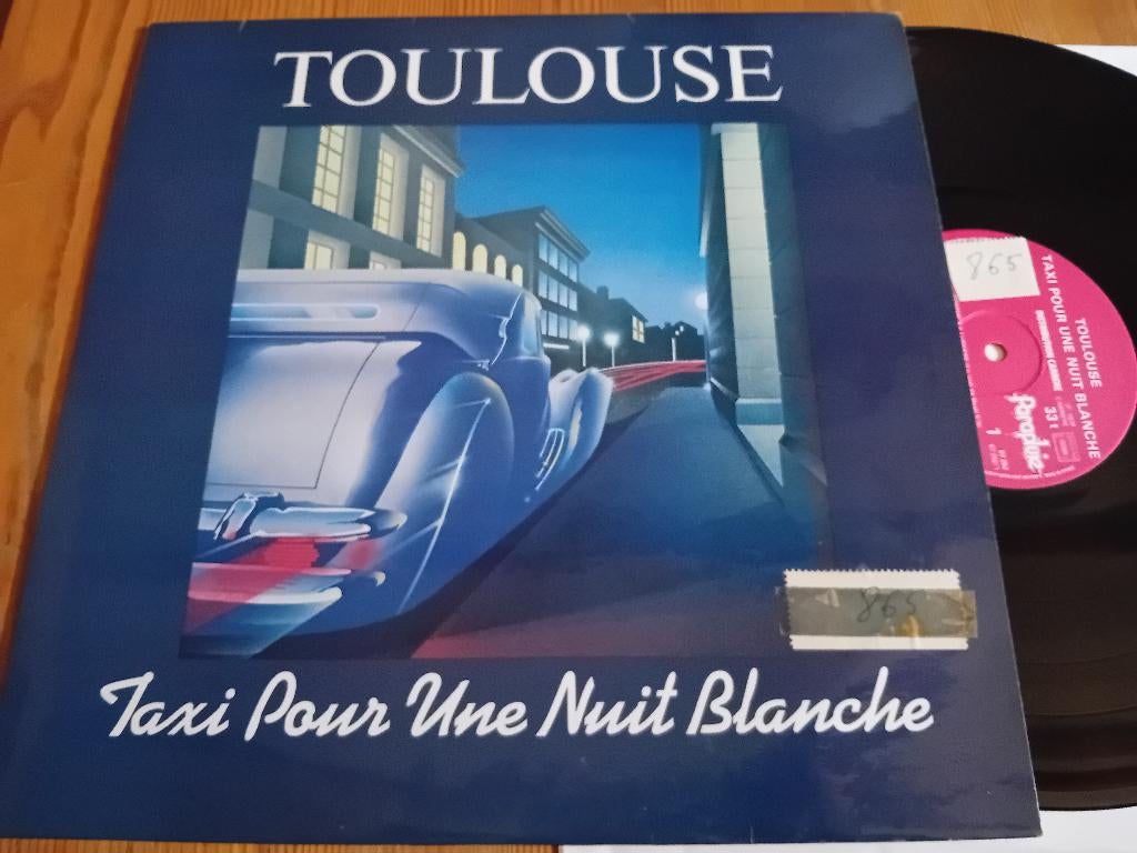 LP Toulouse “Taxi Pour Une Nuit Blanche”, Ophalen of Verzenden, Gebruikt, 12 inch, Disco
