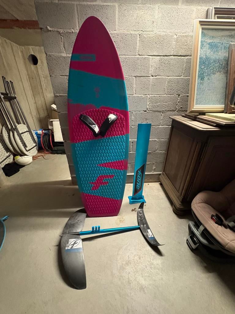 Complete kitefoil set F-one, Déjouer, Enlèvement ou Envoi, Utilisé, Autres types