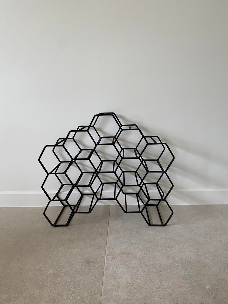 XL Boom decoratief metalen wijnrek 12 stuks te verkrijgen., Ophalen, Zo goed als nieuw