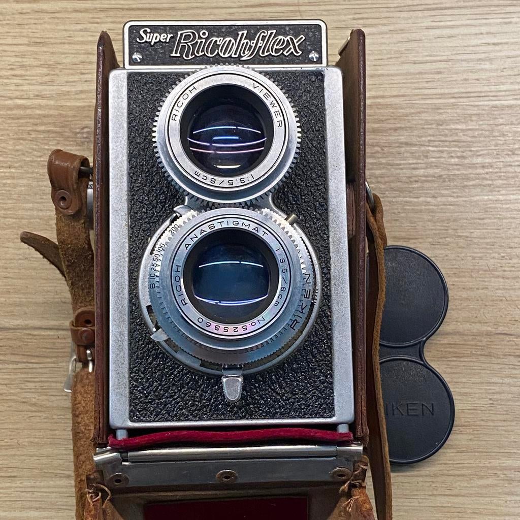 Super Ricohflex, midden format 6x6, Ricoh 80mm f3.5* nieuw!, Ophalen of Verzenden, Nieuw, Spiegelreflex, Overige Merken