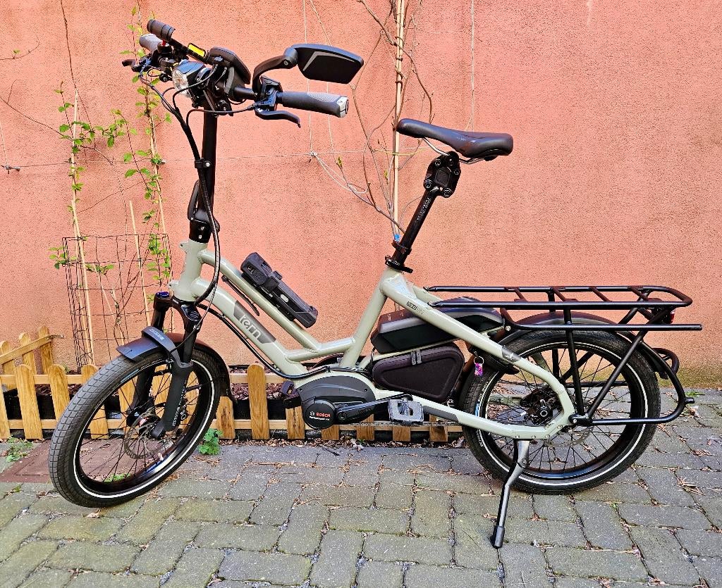 Vélo Electrique Long Tail TERN, Vélos & Vélomoteurs, Vélos électriques, Comme neuf, Autres marques, 55 à 59 cm, 50 km par batterie ou plus