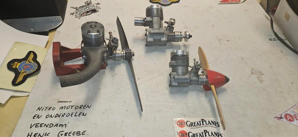 MOKI motoren, Ophalen of Verzenden, Gebruikt, Nitro, RTF (Ready to Fly)