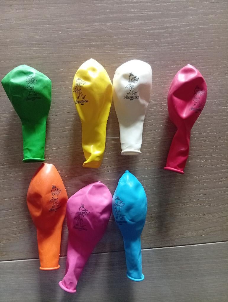 Lot de ballons à gonfler à l'effigie du Scrameustache, Ophalen of Verzenden, Nieuw, Versiering