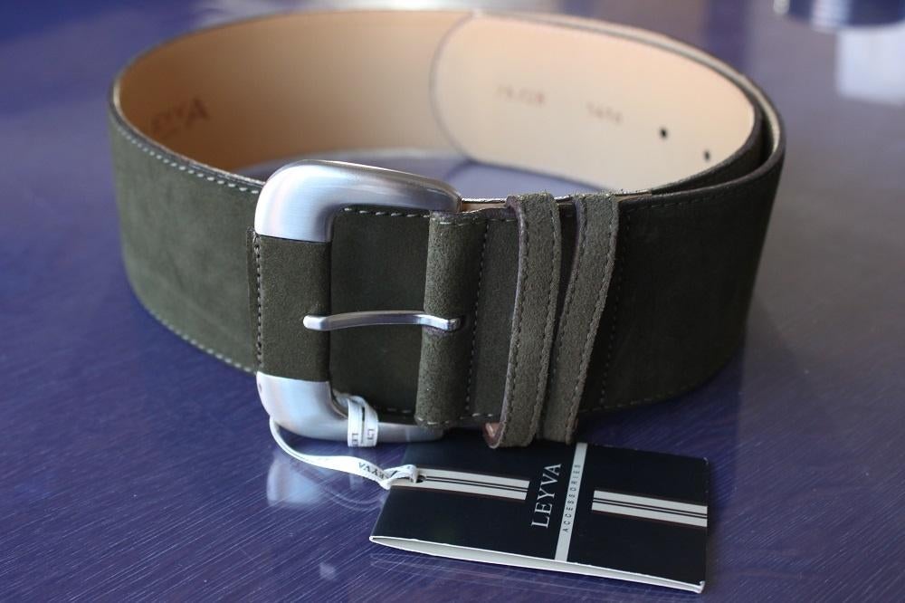 Leder Riem A.Leyva S.A. 75/28 NIEUW, Kleding | Dames, Riemen en Ceinturen, Ophalen of Verzenden, Nieuw, Echt leder