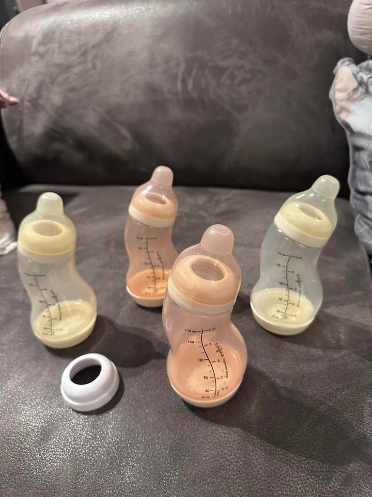 Gratis difrax flessjes zonder speen, Kinderen en Baby's, Babyvoeding en Toebehoren, Ophalen, Zo goed als nieuw