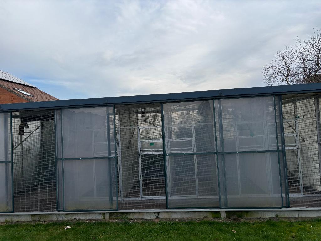 Alleminium voleire, Enlèvement, Utilisé, Aluminium, Volière