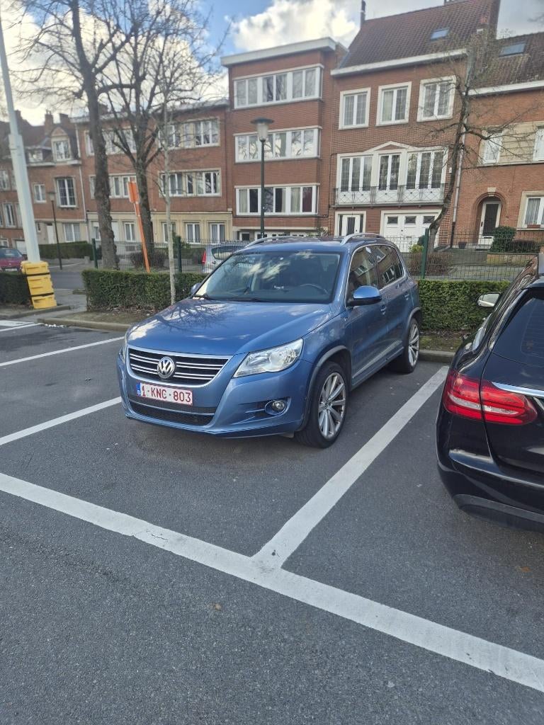 Volkswagen Tiguan – Bon état – Bien équipée, Auto's, Volkswagen, Euro 5, Blauw, Leder, Particulier