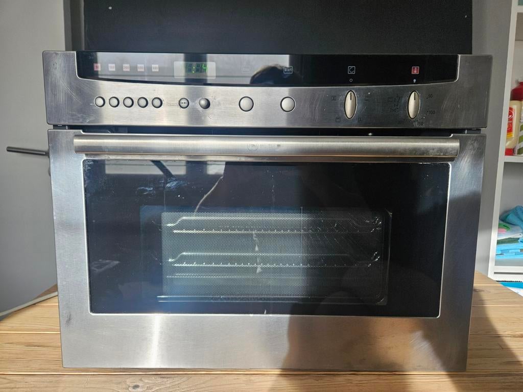 NEFF inbouw combi-oven, Elektronische apparatuur, Gebruikt, Oven, Inbouw, 45 tot 60 cm