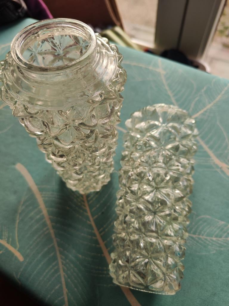 Verres pour appliques mural Vintage Massive, Maison & Meubles, Enlèvement, Verre