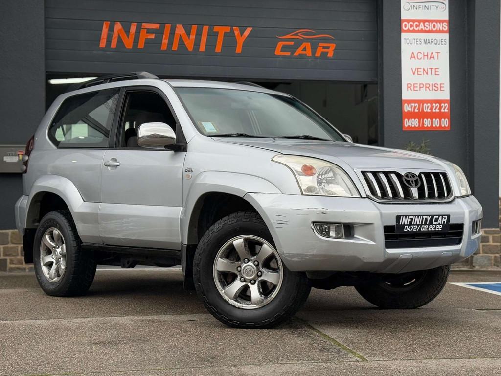 Toyota Land Cruiser 3.0 Turbo D-4D S, Autos, 127 kW, Argent ou Gris, Achat, 2 places