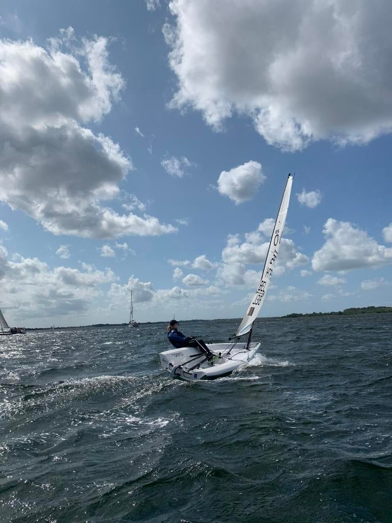 RS Aero te koop.  Zeer goede staat met strandtrailer, Watersport en Boten, Ophalen, Zo goed als nieuw