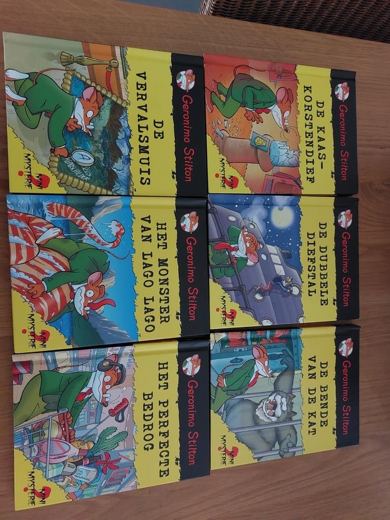 Geronimo stilton, Boeken, Ophalen