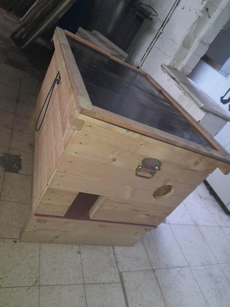 Luxe kattenhuis, Ophalen