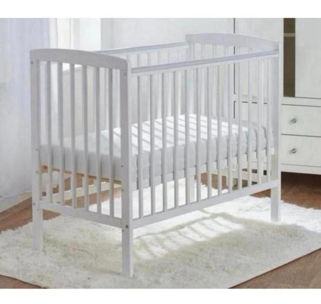 Valley Sydney Wit + Matras Wieg Babybed bedje Ledikant NIEUW, Ophalen of Verzenden, Nieuw, Ledikant