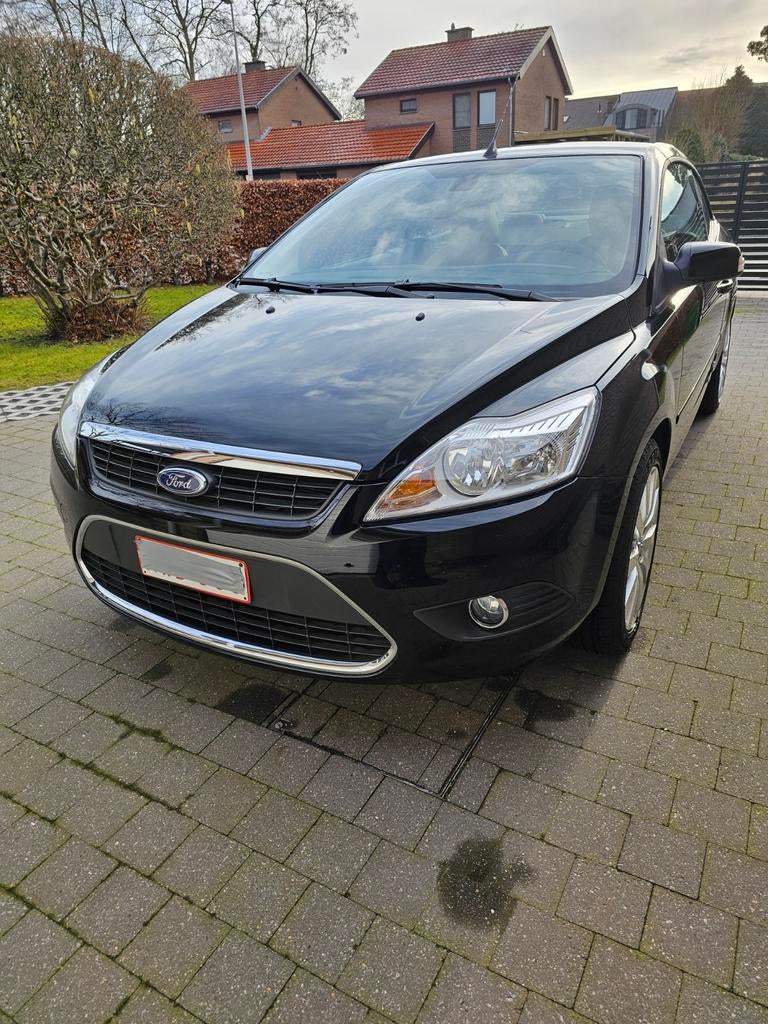 Zwarte Ford focus cabriolet, Autos, Achat, Cabriolet, Boîte manuelle, 2 portes