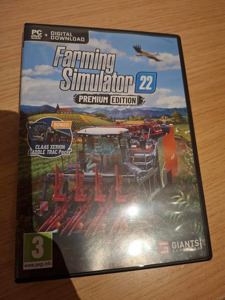 Farming simulator 22 premium edition!!, Consoles de jeu & Jeux vidéo, Online, À partir de 7 ans, Comme neuf, Enlèvement