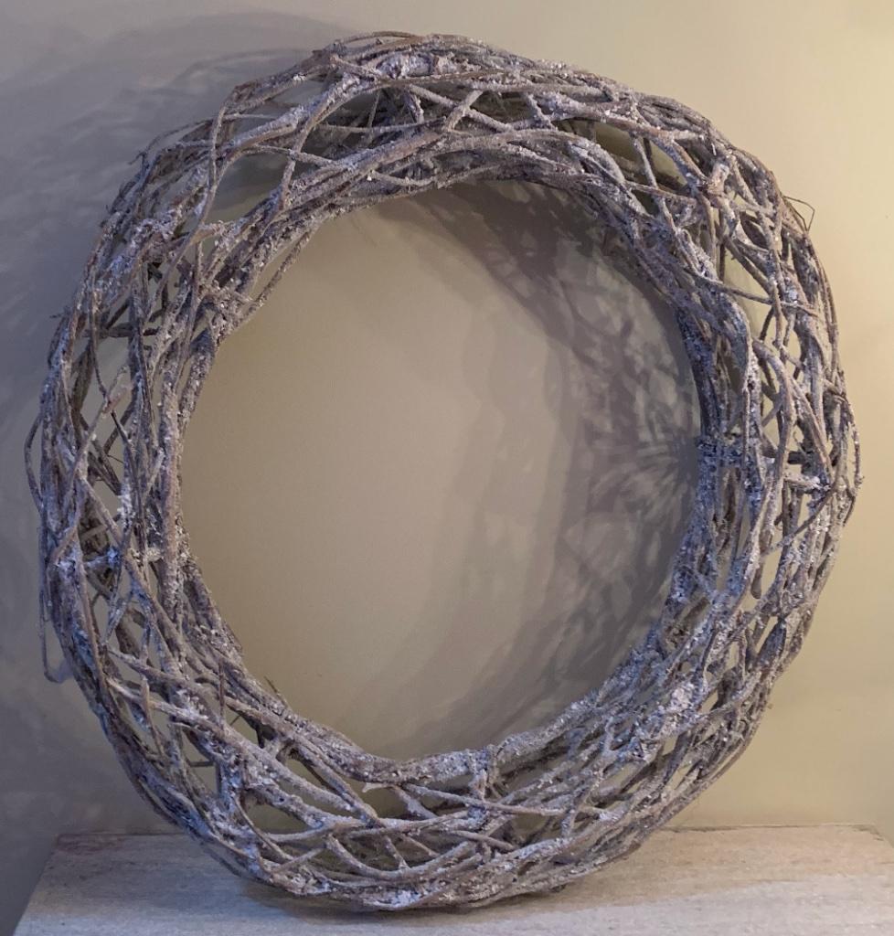 Houten krans, Huis en Inrichting, Woonaccessoires | Kransen, Ophalen of Verzenden