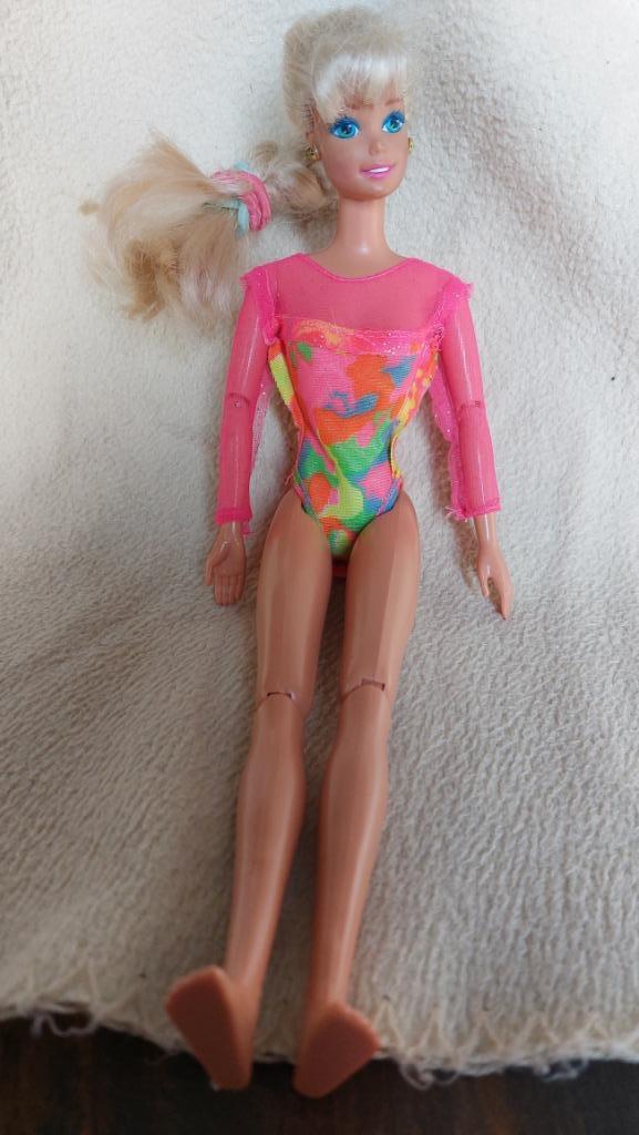 Barbie Gymnast, Verzenden, Zo goed als nieuw, Barbie