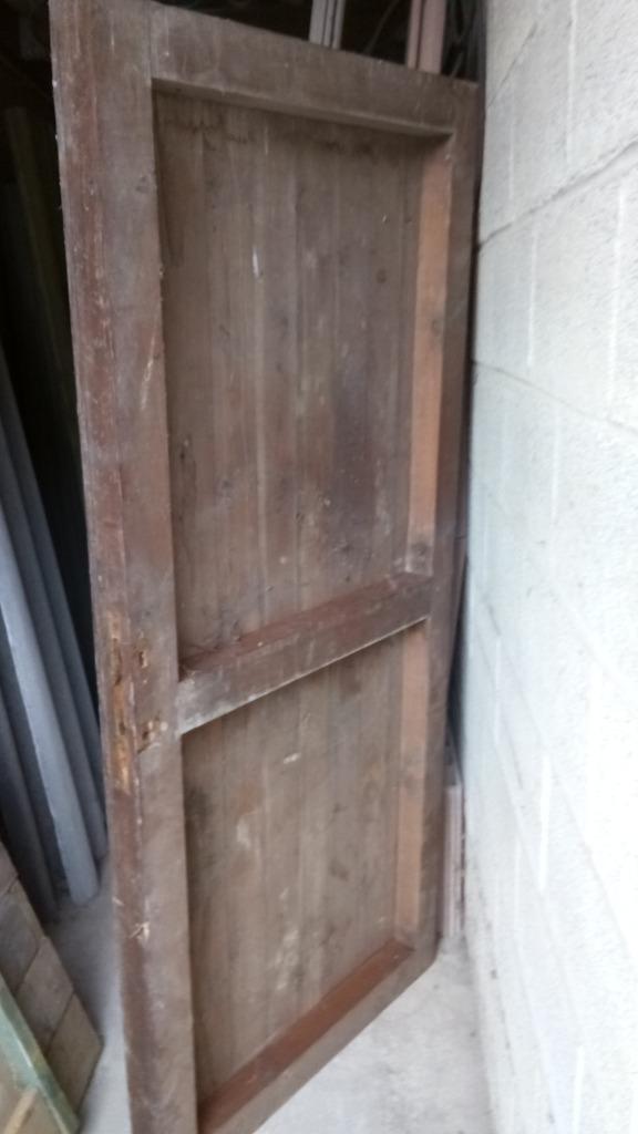 Porte pleine en sapin - de récupération, Bricolage & Construction, Enlèvement, Utilisé, Autres types